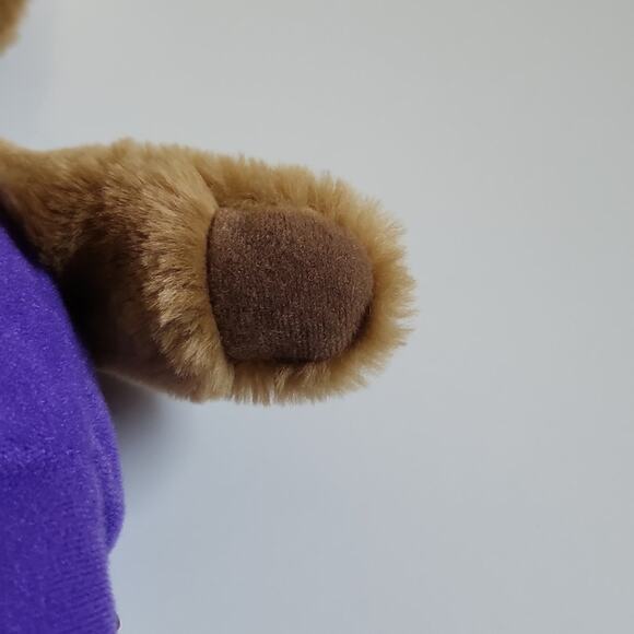 Hallmark Kiss‎ Kiss Brown Bear Movable Head Magnetic Nose Hook & Loop Paws - Picture 6 of 9